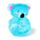 Maltose Squeezy Glitter Koala Stress Toy