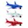 Sky Team Jet Light & Sound Friction Pull Back Action Toy