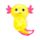 Maltose Squeezy Glitter Axolotl Stress Toy