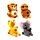 Queasy Squeezies Adoramals Zoo Mix #2 Shaped Plush Squeezy Toy