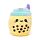 Queasy Squeezies Foodiemals Bubble Tea Plush Squeezy Toy