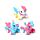 Press & Go Winged Unicorn Action Toy