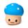 Maltose Squeezy Mushroom Stress Toy