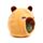 Queasy Squeezies Adoramals Capybara Plush Squeezy Toy