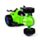Lizard Race Car Friction Light Up & Sound Push/Pull Action Toy