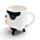 Bramley Bunch Farm Cow Upside Down Ceramic Shaped Mug