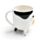 Bramley Bunch Farm Cow Upside Down Ceramic Shaped Mug