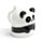 Pandarama Upside Down Ceramic Shaped Mug