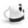 Pandarama Upside Down Ceramic Shaped Mug