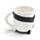Pandarama Upside Down Ceramic Shaped Mug