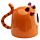 Monstarz Monster Orange Upside Down Ceramic Shaped Mug