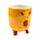 Capybara Upside Down Ceramic Shaped Mug
