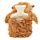 Highland Coo Cow 650ml Hot Water Bottle with Plush Cover