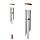 Wooden Wind Chime with Metal Tubes 77cm