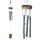 Wooden Wind Chime with Metal Tubes 37cm