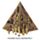 Egyptian Pyramid World Figures Display Stand