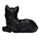Black Cat Sofa World Figures