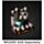 Witches Magical Black Cat & Wise Old Magical Owl World Figure LED Display Stand