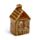 Christmas Gingerbread House Tea Light Candle Holder - Iced