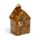 Christmas Gingerbread House Tea Light Candle Holder - Iced