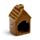 Christmas Gingerbread House Tea Light Candle Holder - Iced