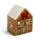 Christmas Gingerbread House Tea Light Candle Holder - Ribbons