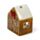 Christmas Gingerbread House Tea Light Candle Holder - Ribbons
