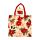 Foldable Reusable Shopping Bag Christmas Botanicals