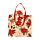 Foldable Reusable Shopping Bag Christmas Botanicals