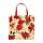 Foldable Reusable Shopping Bag Christmas Botanicals