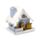 Golden Sleigh Scene Christmas House LED Decoration