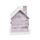 Silver Birch Christmas House LED Decoration