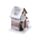 Silver Birch Christmas House LED Decoration