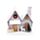 Silver Birch Double Fronted Christmas House LED Decoration