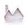 Silver Birch Double Fronted Christmas House LED Decoration