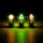Festive Friends LED Christmas Bulb Shaped Lamp