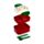 Christmas Baker Street Gingerbread Clip Lock Stacked Bento Lunch Box with Cutlery