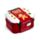 Christmas Baker Street Gingerbread Clip Lock Stacked Bento Lunch Box with Cutlery