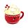 Hot Chocolate Foodiemals Ceramic Lidded Mug