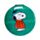 Peanuts Christmas Snoopy & Woodstock Compact Mirror