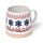 Snowflake Stoneware Mug