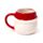 Christmas Santa Head Ceramic Shaped Mug