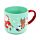 Christmas Jingle Bunch Large Porcelain Mug