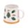 Pine Sprigs & Berries Tapered Stoneware Mug