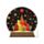 Christmas Snow Globe Pack of 12 3ply Paper Party Napkins