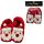 Christmas Santa Plush Toesties Heat Pack Warmer Slippers