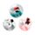 Jingle Bunch Christmas High Bounce LED Flashing Bouncy Ball
