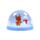Jingle Bunch Christmas Medium Glitter Snow Storm