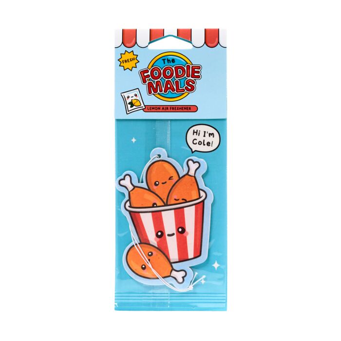 Lemon Foodiemals Cole the Fried Chicken Bucket Air Freshener
