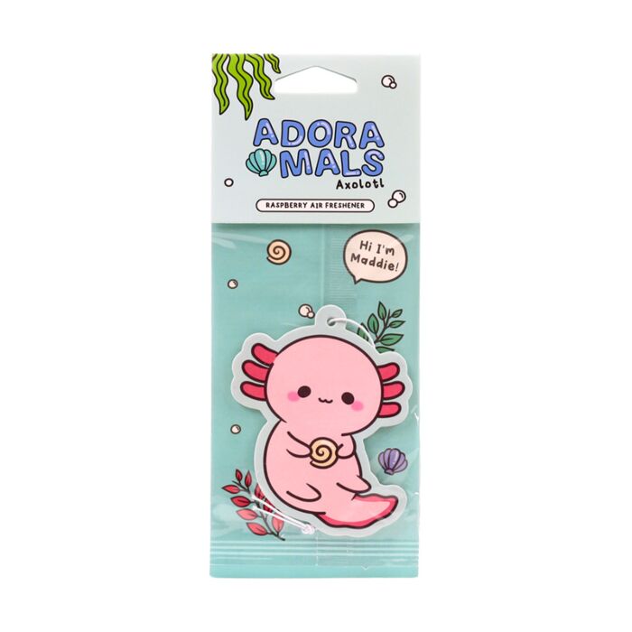 Raspberry Adoramals Maddie the Axolotl Air Freshener
